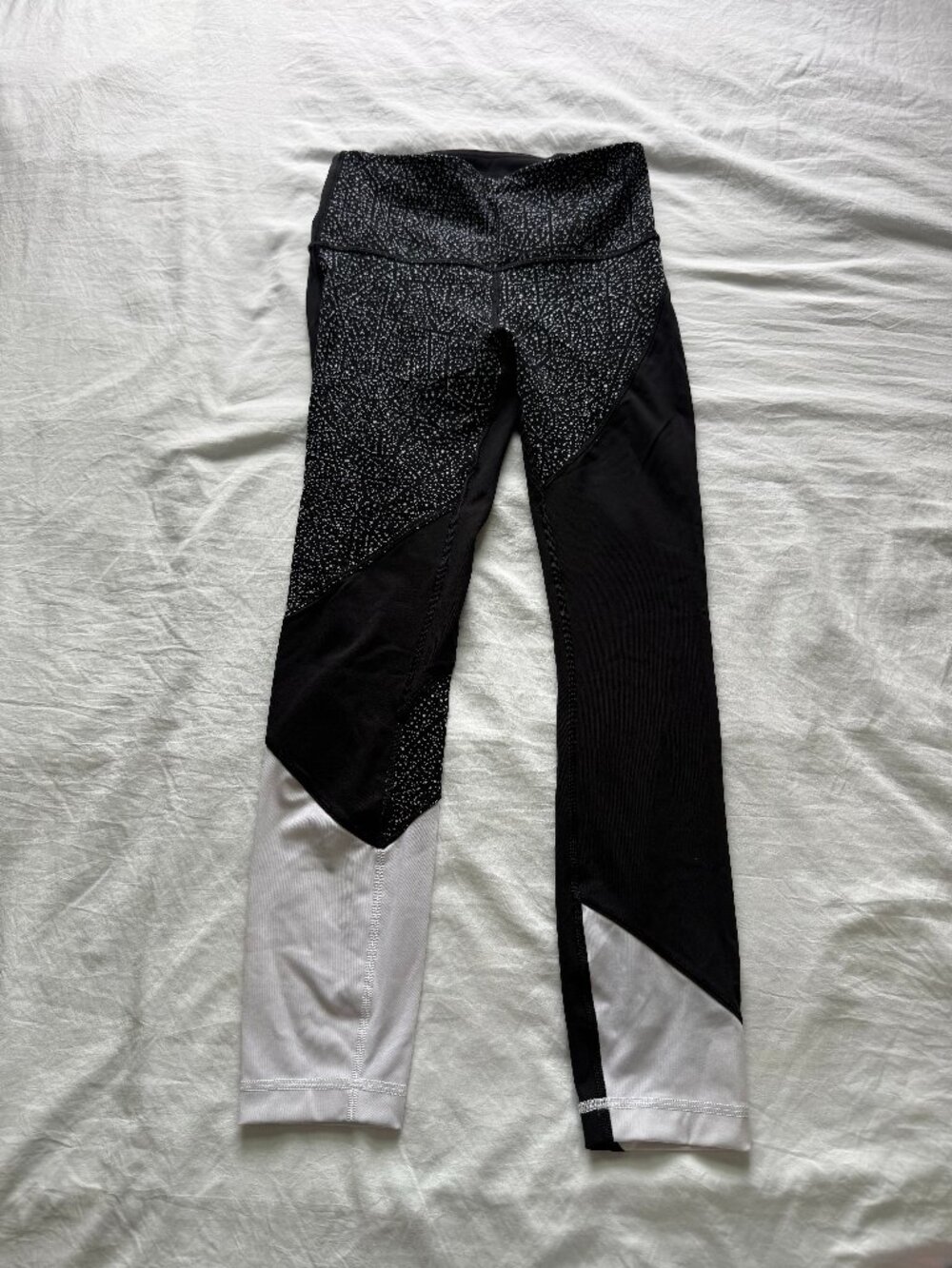 Lululemon Wunder Under Colorblock Leggings Size 6